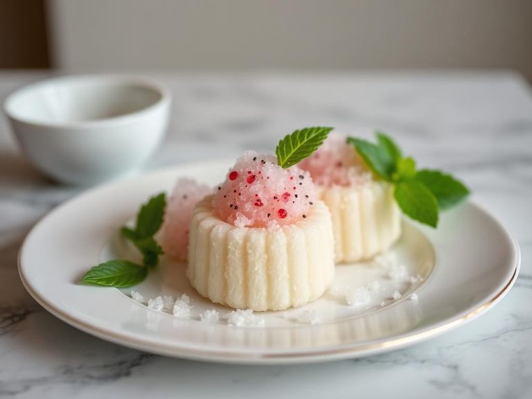 Spun Sugar Garnishes