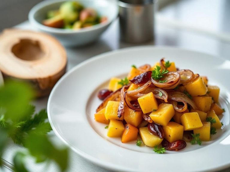 Squash and Onion Side Dish
