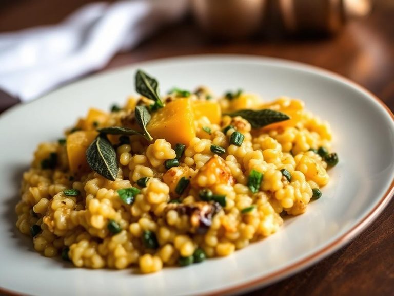 Squash and Sage Risotto