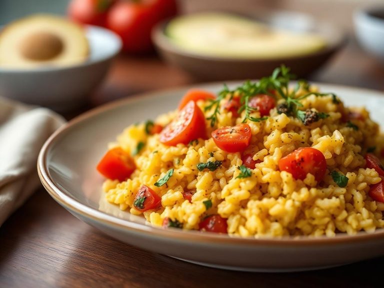 Squash Pilaf with Tomato