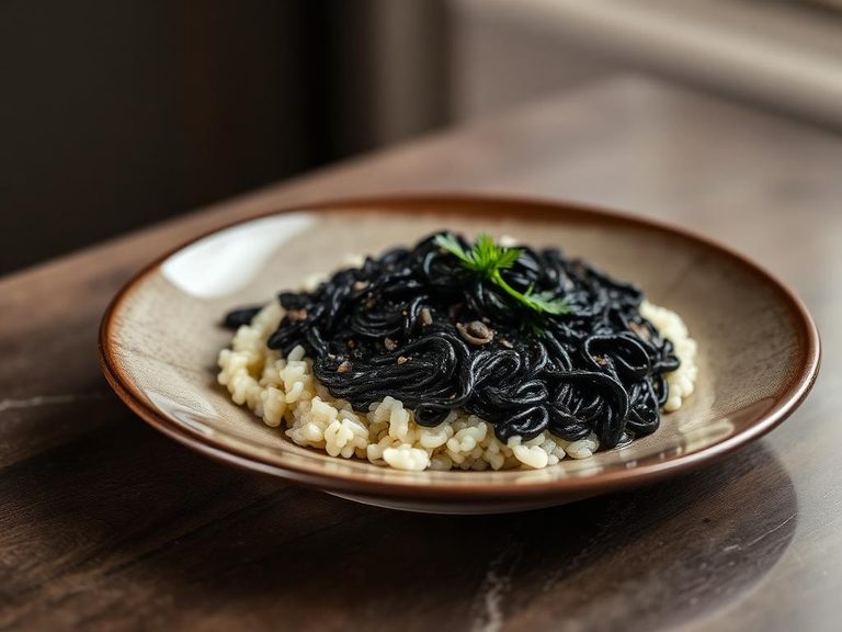 Squid Ink Risotto (Risotto al Nero di Seppia)
