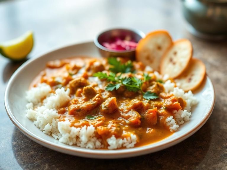 Sri Lankan Dhal Curry with Rice