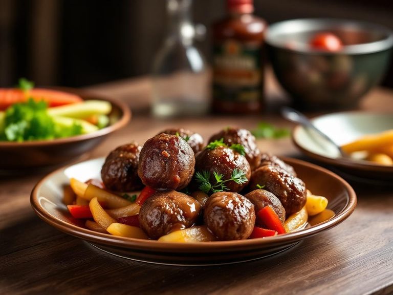 Stabilizer in sausages and meatballs
