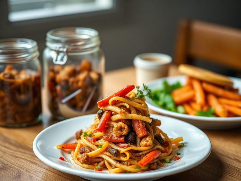 Standalone meal from a jar or pouch