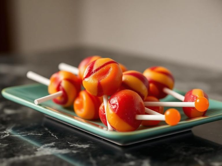 Starburst Lollipops