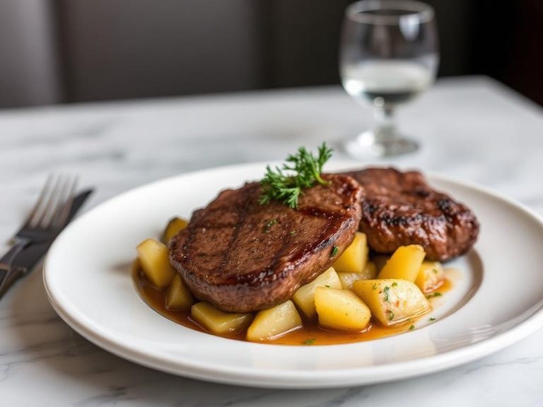 Steak and potato hash