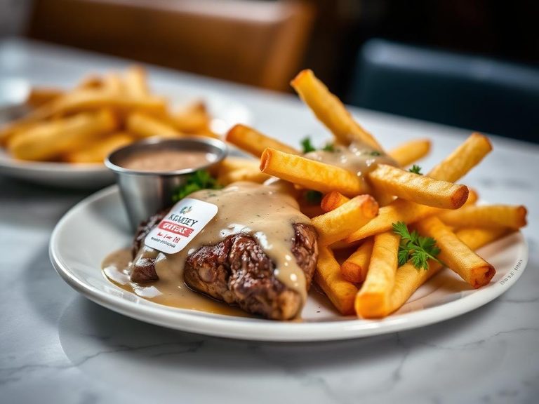 Steak Fries with Gravy