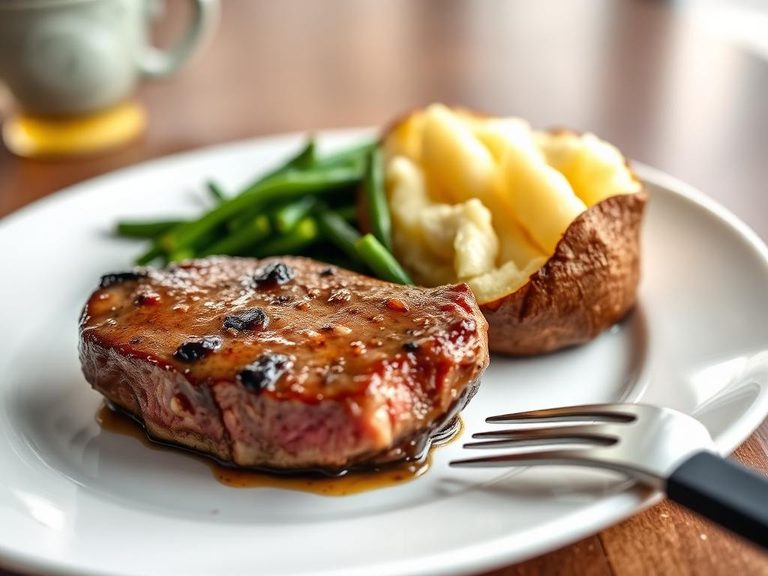 Steak with Baked Potato