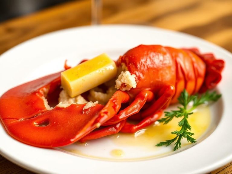 Steamed Lobster with Drawn Butter
