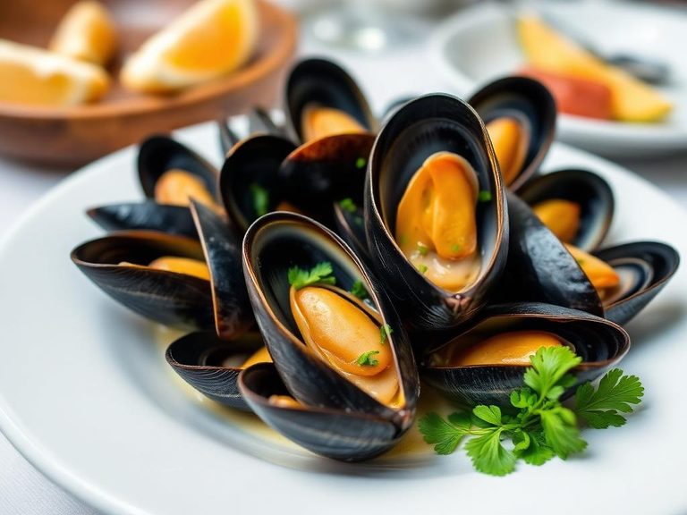 Steamed Mussels