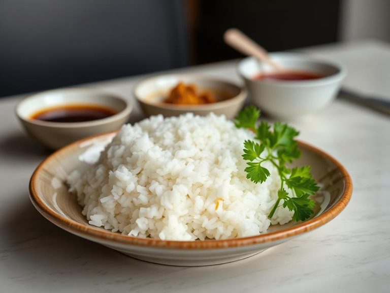 Steamed Rice (as a side)