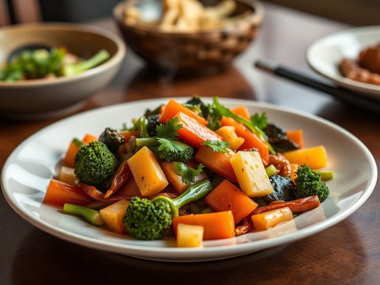 Steamed Vegetable Medley