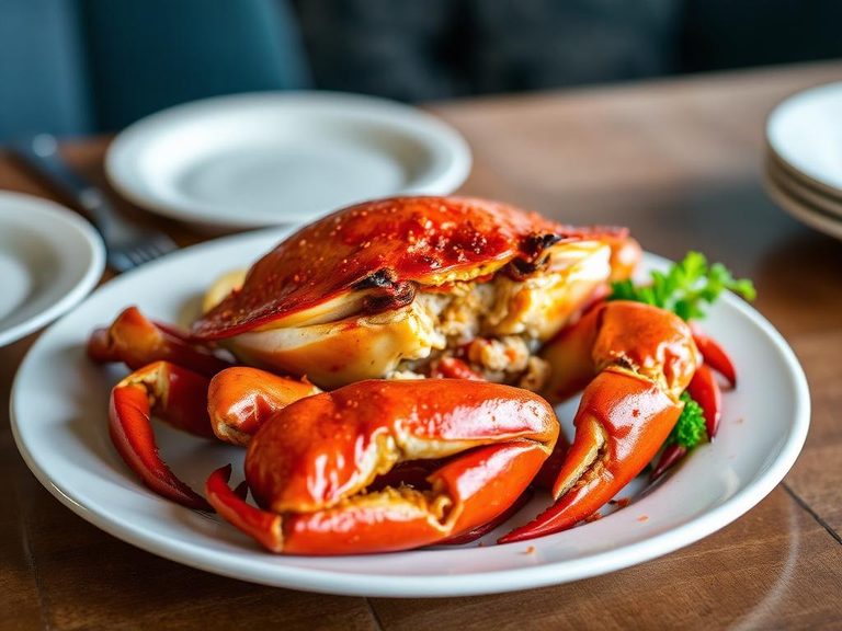 Steamed Whole Crab with Old Bay