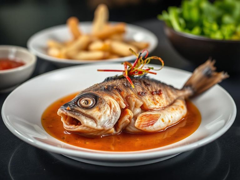 Stewed Fish Head
