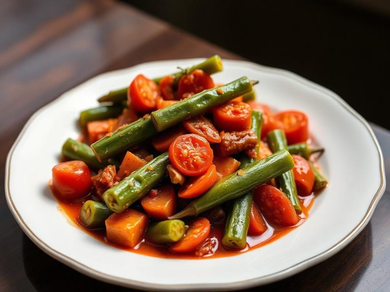 Stewed Okra and Tomatoes