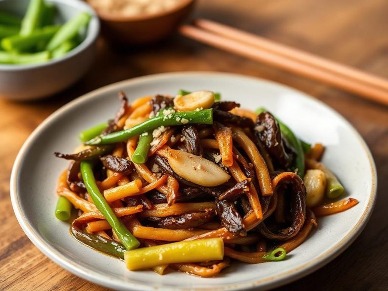 Stir-fried Basella with Garlic