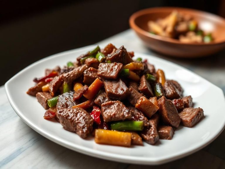 Stir-fried Beef Slices