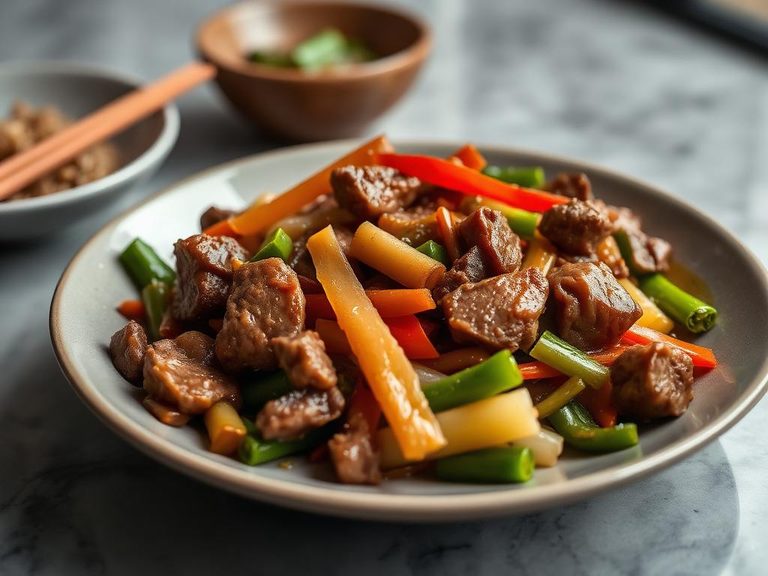 Stir-fried Beef with Vegetables