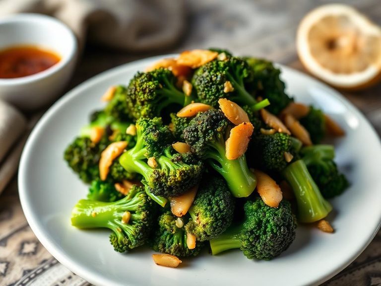 Stir-fried Broccoli with Garlic