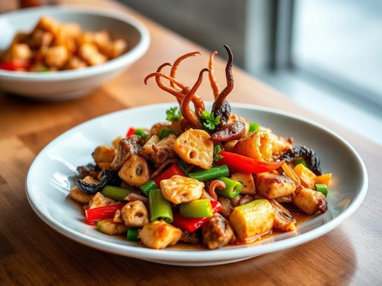 Stir-fried Cuttlefish with Vegetables