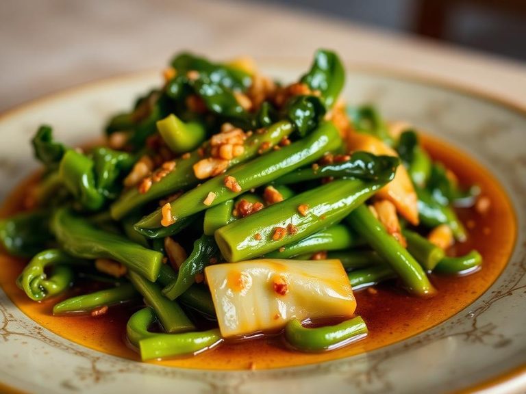 Stir-fried Gai Lan with Oyster Sauce