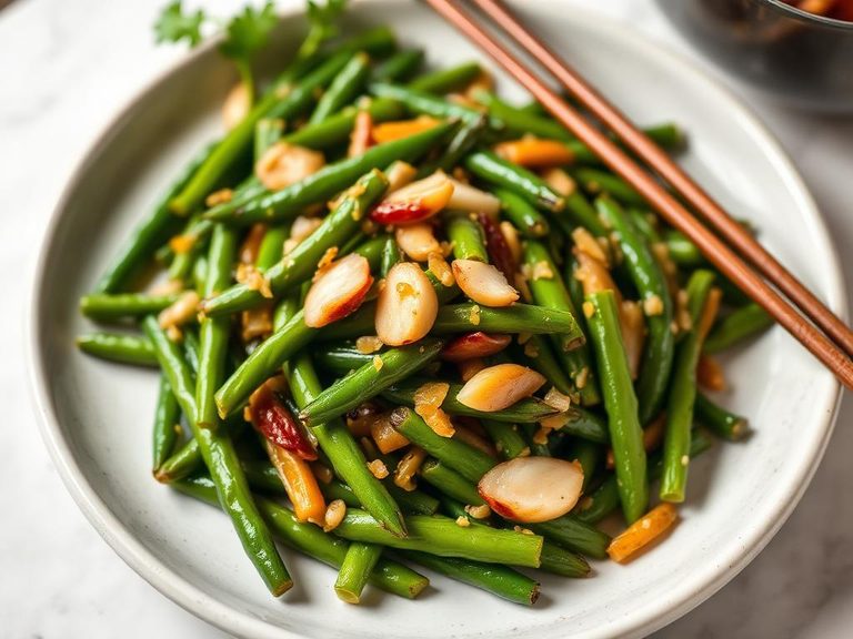 Stir-fried Green Beans with Garlic