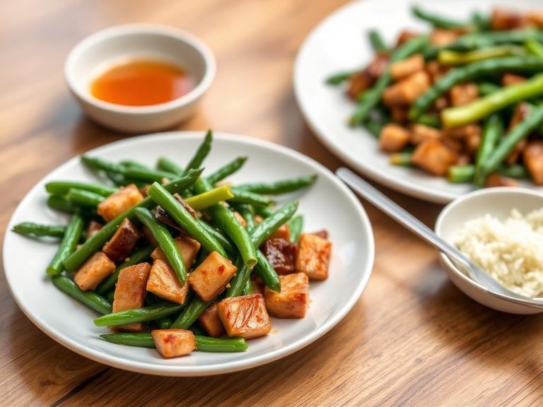 Stir-Fried Green Beans with Pork