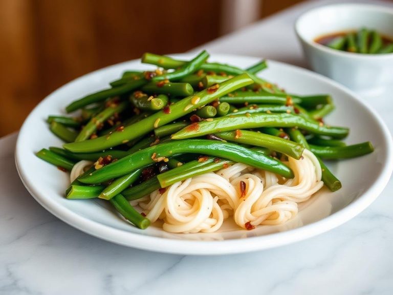 Stir-fried Green Beans with Soy Sauce