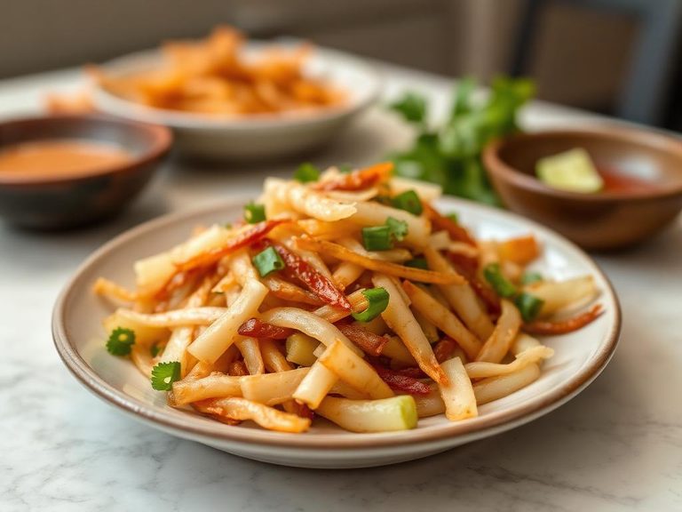 Stir-fried Jicama
