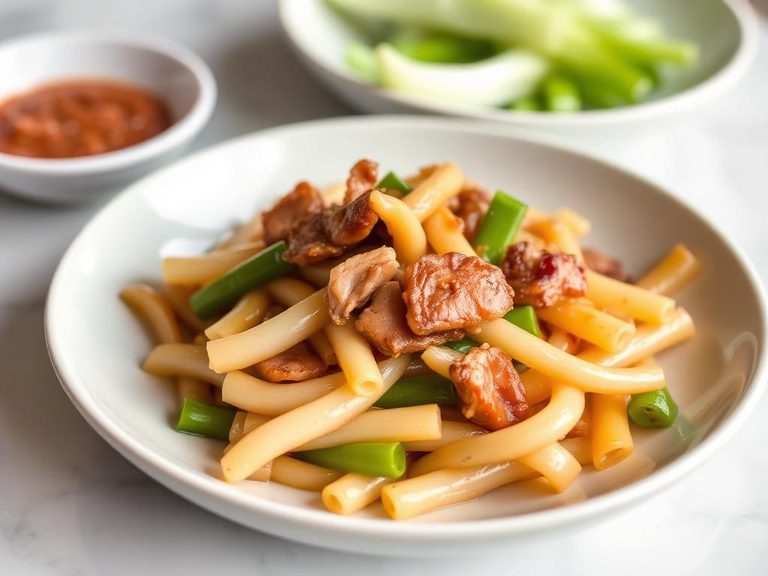 Stir-fried Lotus Root with Pork