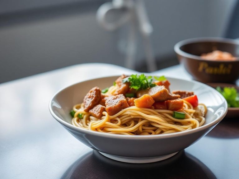 Stir-fried Noodles with Pork