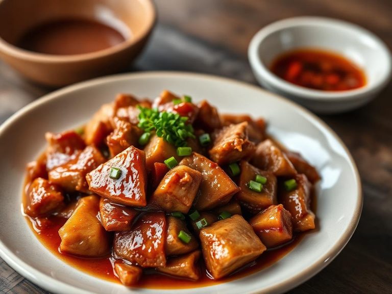 Stir-fried Pork Liver with Ginger