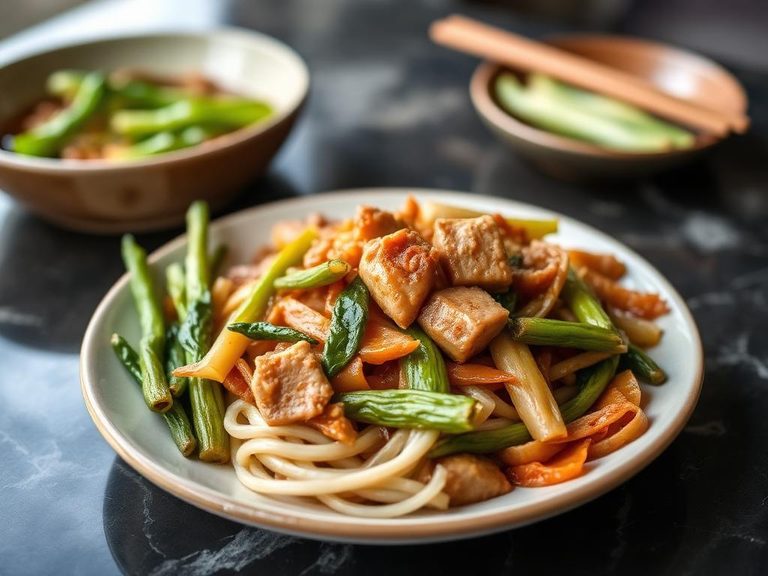 Stir-fried Pork with Bamboo Shoots