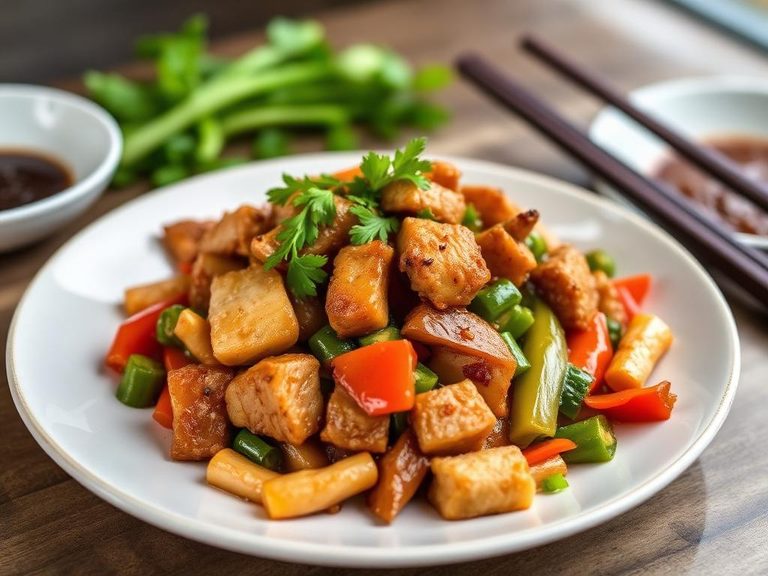 Stir-Fried Pork with Mixed Vegetables