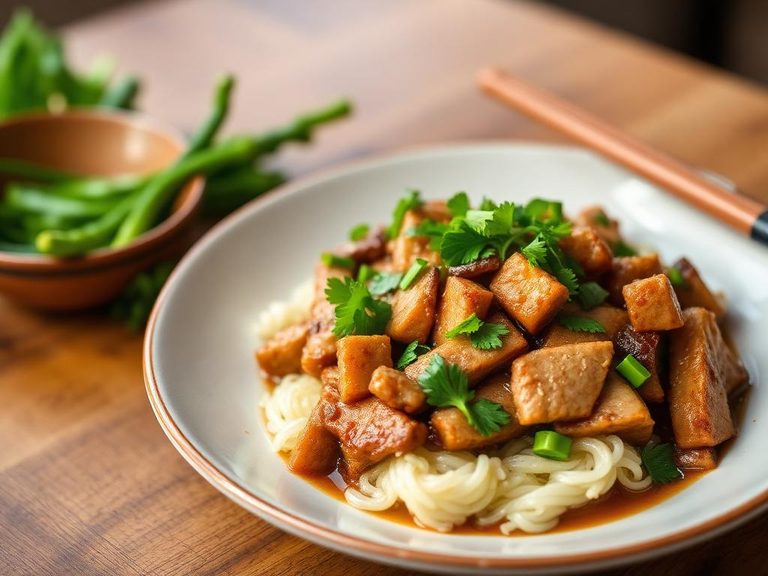 Stir-fried Pork with Watercress