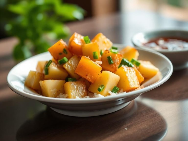 Stir-fried Potato Cubes (China)
