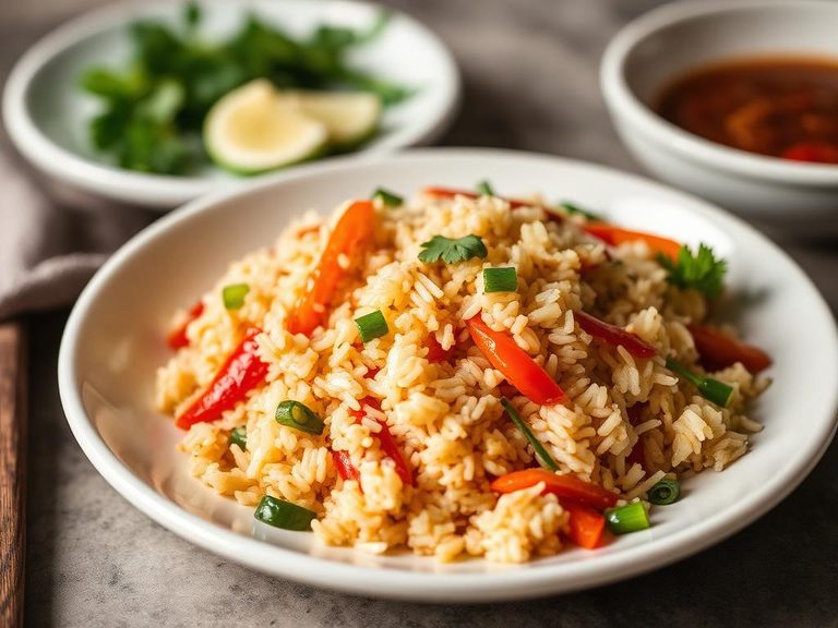 Stir-fried Rice with Vegetables