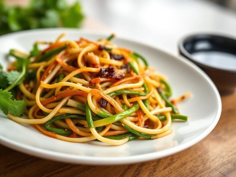 Stir-fried sprouts with garlic and sesame oil