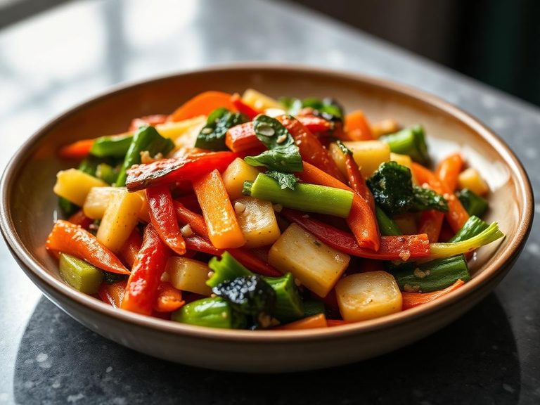 Stir-fried Summer Vegetables