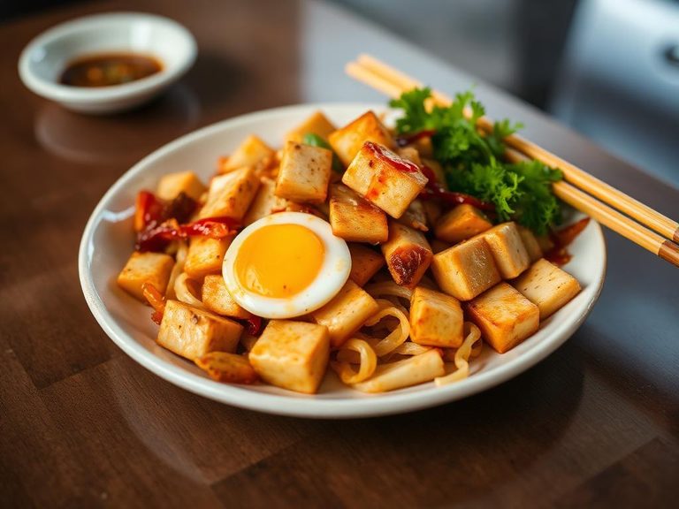 Stir-fried with Eggs or Tofu