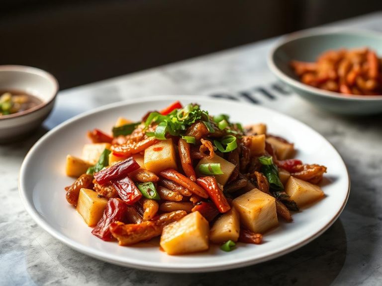 Stir-fried with fermented bean curd