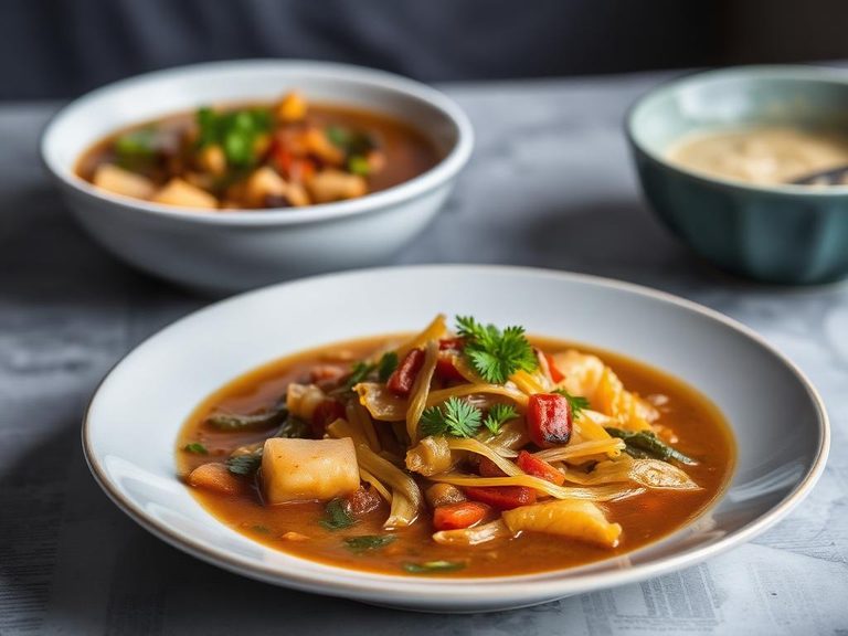 Stirred into soups or stews