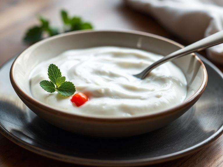 Stirred into yogurt for a thicker texture