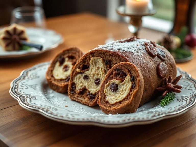 Stollen (German Christmas bread)