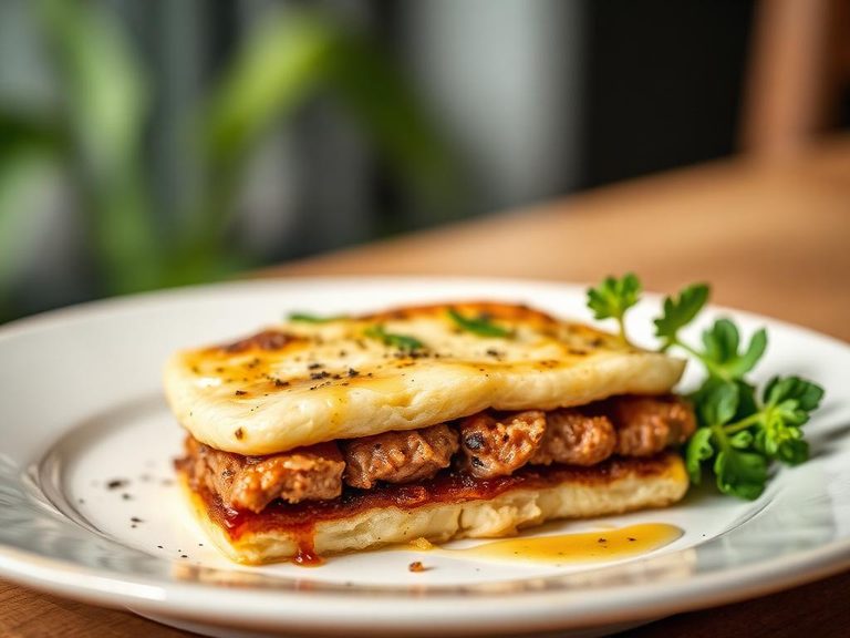 Strata (baked egg casserole)