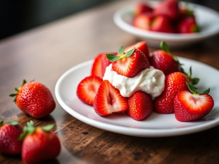 Strawberries and Cream