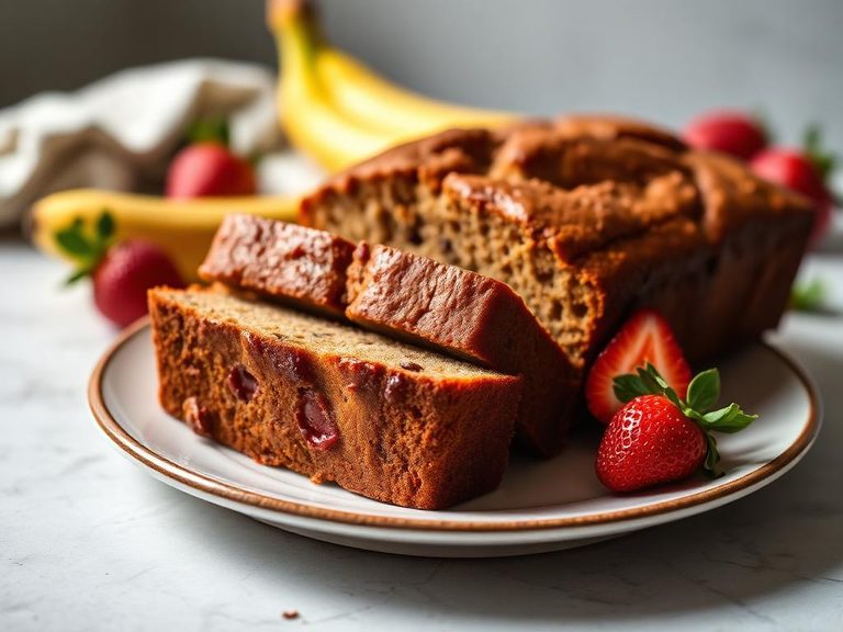 Strawberry Banana Bread