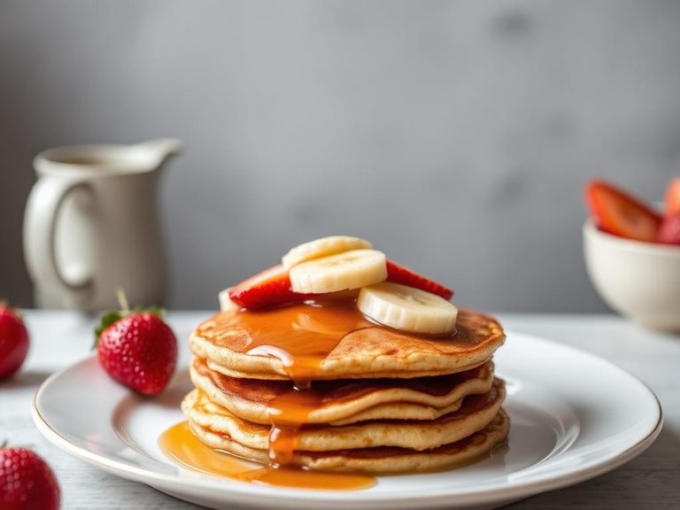Strawberry Banana Pancakes