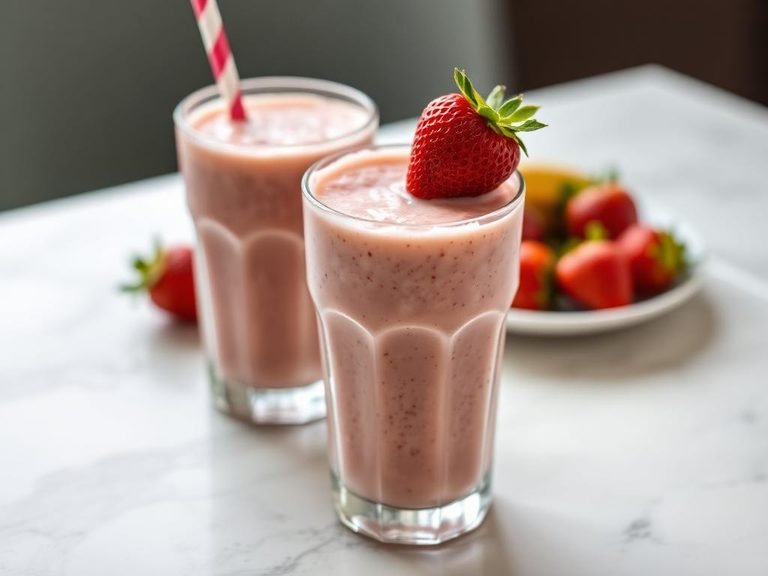 Strawberry Banana Shake