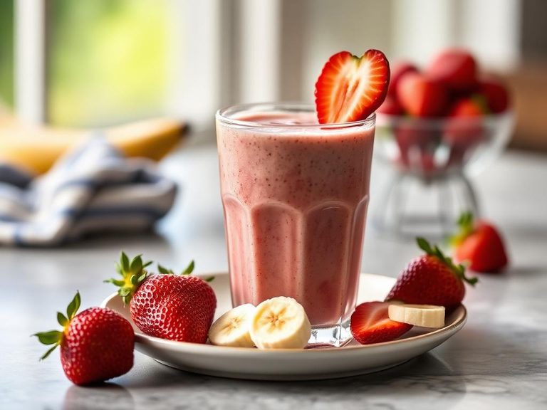 Strawberry Banana Smoothie